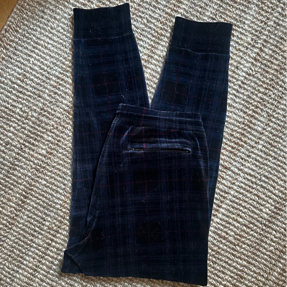 NWOT Velvet Joggers Ralph Lauren Purple Label
